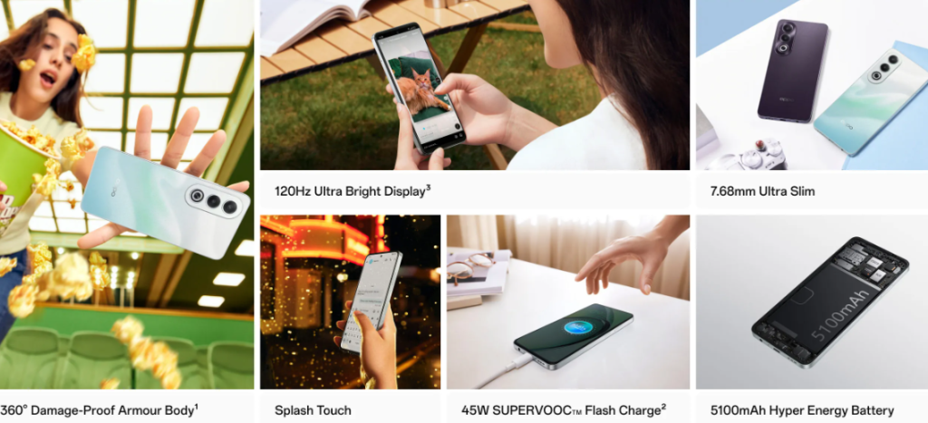 OPPO K12x 5G Additional Features