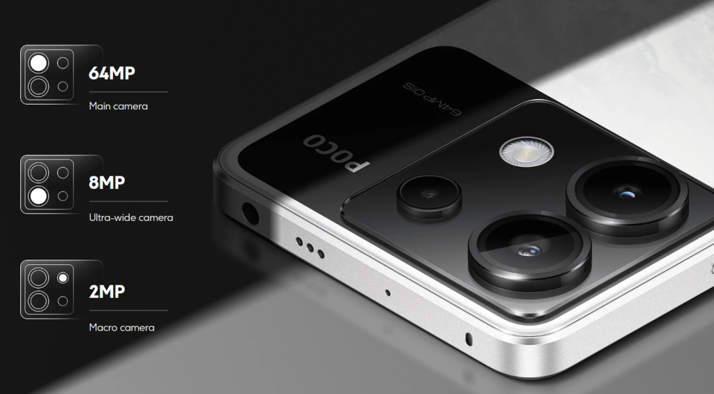 POCO X6 5G Camera Set-Up
