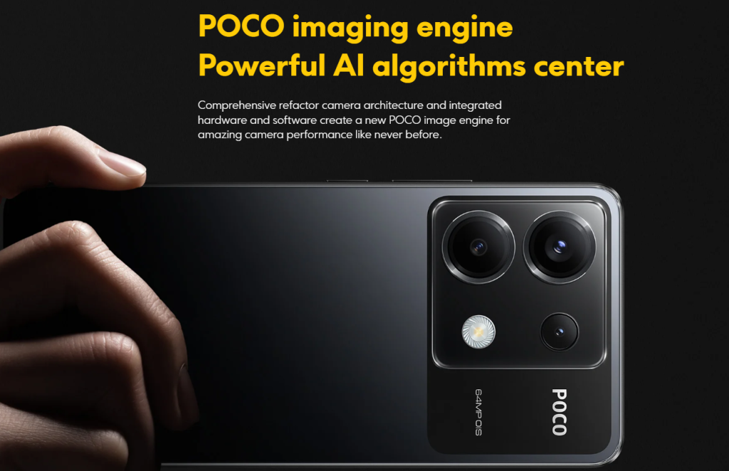 POCO X6 5G Camera Set-Up