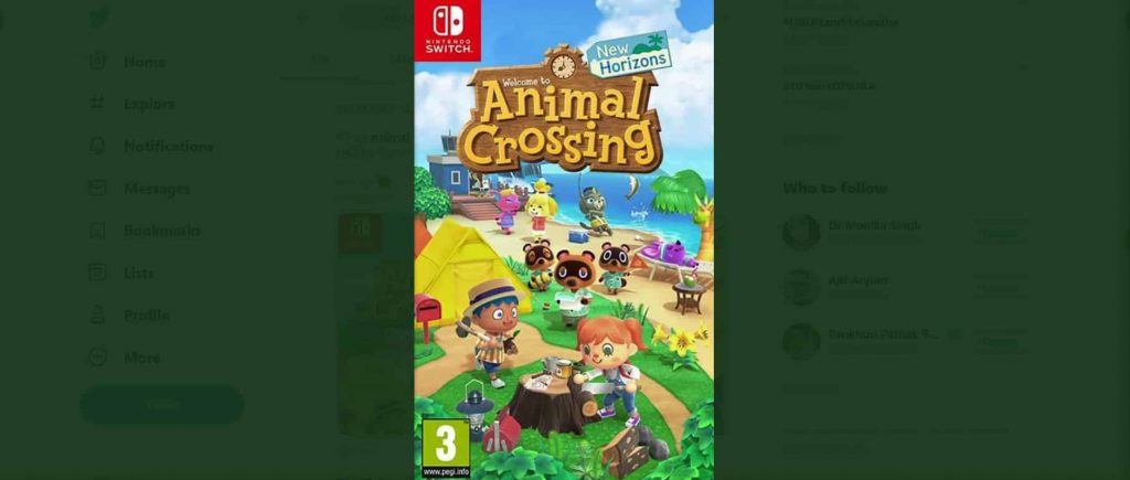 ANIMAL CROSSING NEW HORIZONS