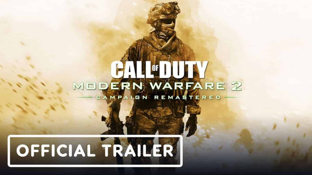 CALL OF DUTY MODERN WARFARE CAMPAIGN REMASTERED