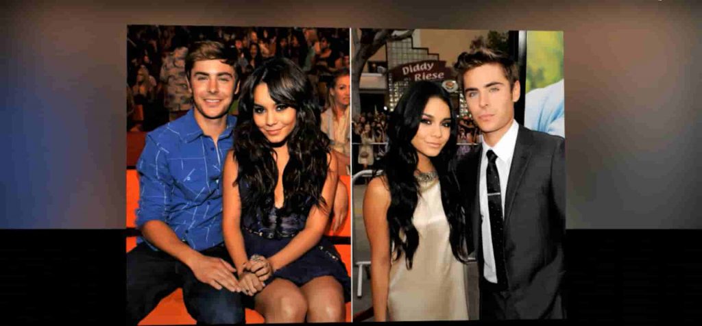 ZAC EFRON AND EXVANESSA HUDGENS