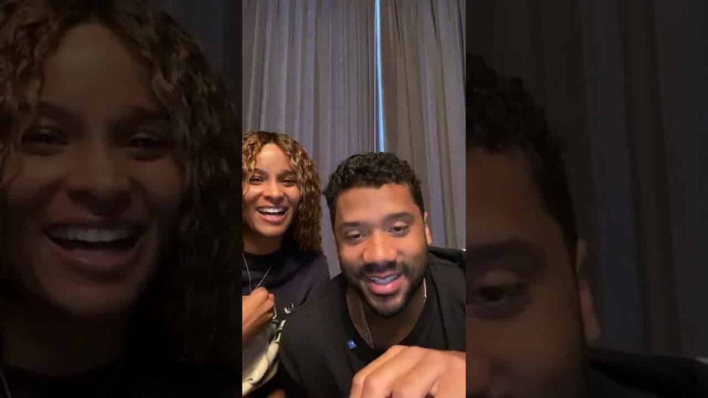 CIARA AND RUSSELL WILSON