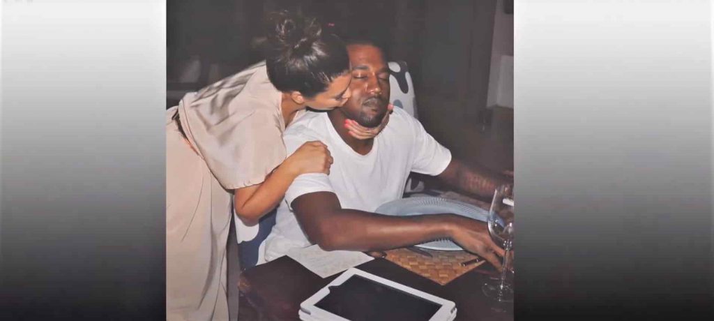 KIM KARDASHIAN AND KANYE WEST