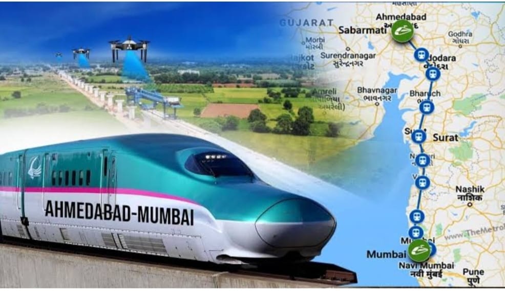 Mumbai-Ahmedabad Bullet Train Corridor: India's First Bullet Train Project